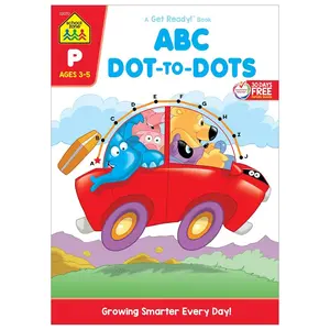 School Zone ABC Dot-to-Dots Workbook: Preschool, Kindergarten, Connect the Dots, Alphabet, Letter Puzzles, Creative, and More (A Get Ready!™ Activity Book Series) Paperback – July 24, 2017