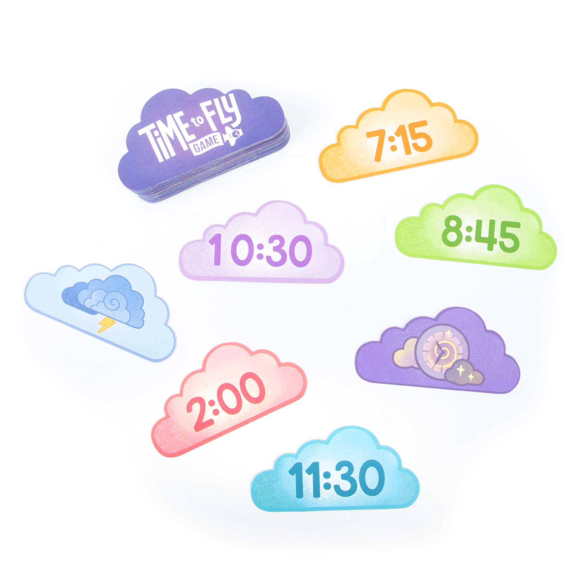 Educational Insights Toy Learning Clock for Kids,Time to Learn Telling Time Activity Set & Time to Fly Clock Game Set - Practice How to Tell Time on Analog Clocks, Fun Time Management Game Classroom Teaching Resource, Ages 3+