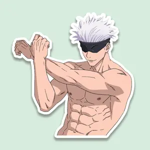 Anime Gojo Satoru Stickers – Aesthetic Stickers for Journals
