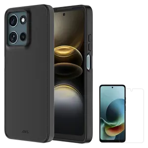 AXS Pulse MagSafe Case with ArmorGlass Pro Screen Protector for Motorola Moto G Play 2026 - Black