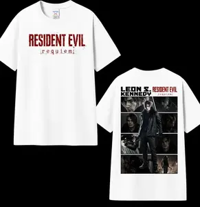 Leon S. Kenedy Resident Evil Requiem Art Character 2026 T-Shirt , Best Gift for fan Resident Evil Shirt
