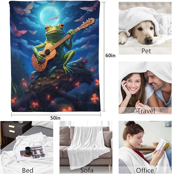 Chicken Pattern Patchwork Throw Blanket, Colorful Country-style Quilted Rooster Design Soft Cozy Blanket for Sofa, Bed, Living Room Decor