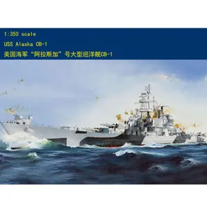 Hobby Boss 86513 1/350 USS Alaska CB-1 Cruiser Warship Model Plastic Battleship