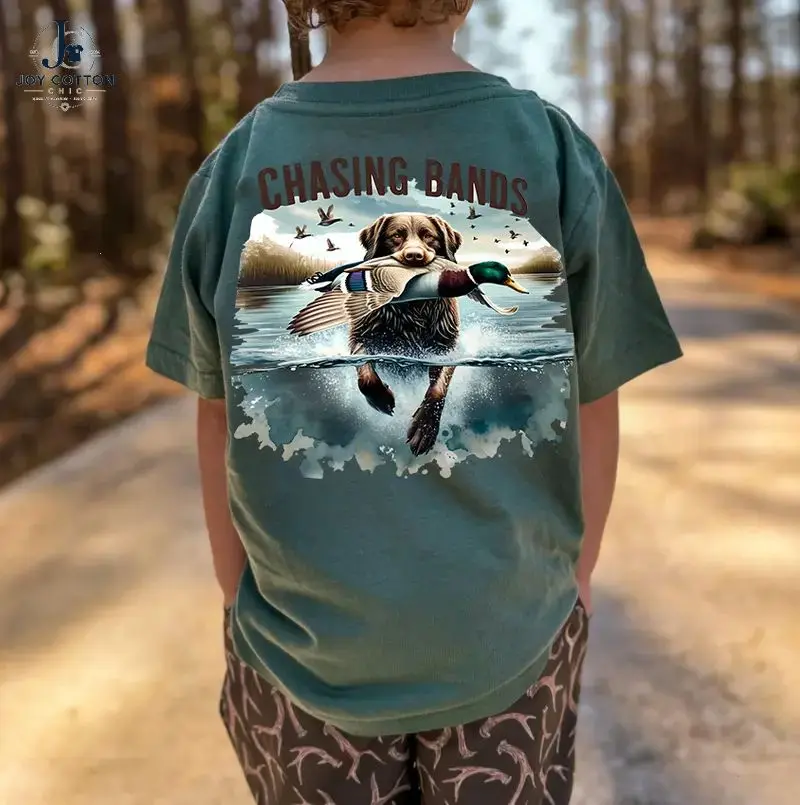 Youth & Adult Chasing Bands Shirt for Toddler Boy Clothing, Kids Stuff for Boys, Toddler Girl Clothes, Western Baby Clothes by Joy Cotton Chic	