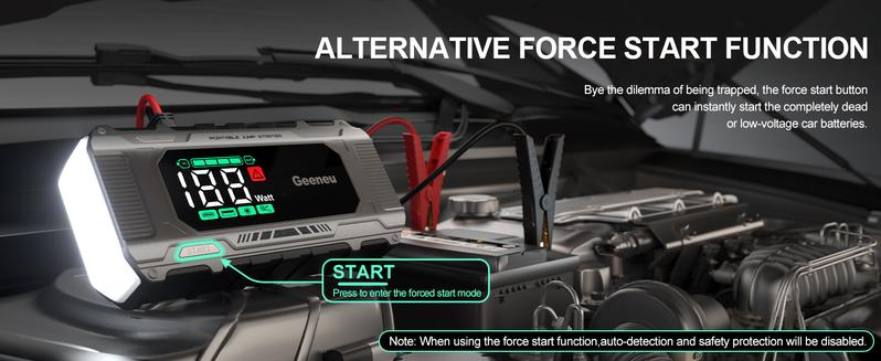 Car Jump Starter Power Pack 10000A Peak with PD 18W Fast Charging, Battery Jumper Starter Portable 12V Car Battery Charger Jump Box Booster Pack (All Gas/10L Diesel),Large Screen,150W DC, Lights Car Jump Starter Power Pack 10000A Peak with PD 18W Fast Charging, Battery Jumper Starter Portable 12V Car Battery Charger Jump Box Booster Pack (All Gas/10L Diesel),Large Screen,150W DC, Lights