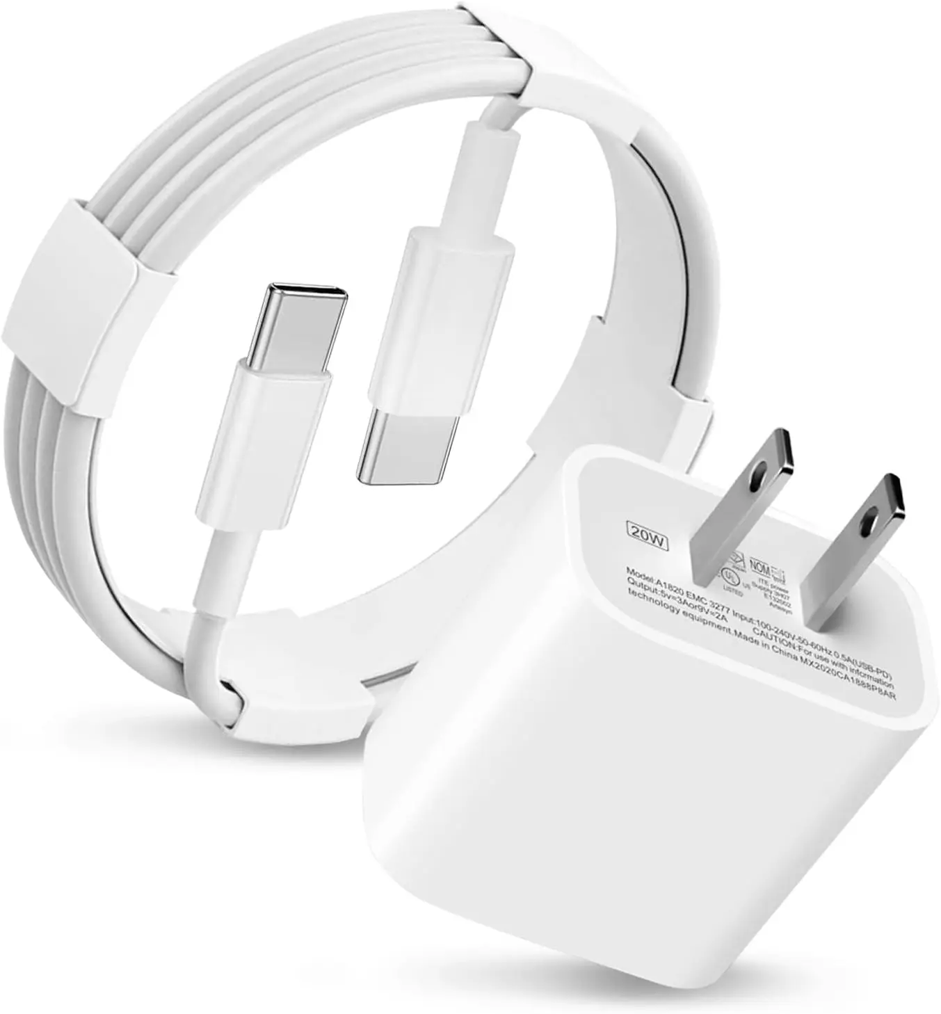 Fast Wall Charger for  16E 15/16 Pro Max, Oculus Quest 3 2 Pro Quest 1, Pico 4 Pro VR Headset Charger  Solo 4/ 2024/Powerbeats Pro 2,Ipad 11 A16 2025 USB Type C   Cord
