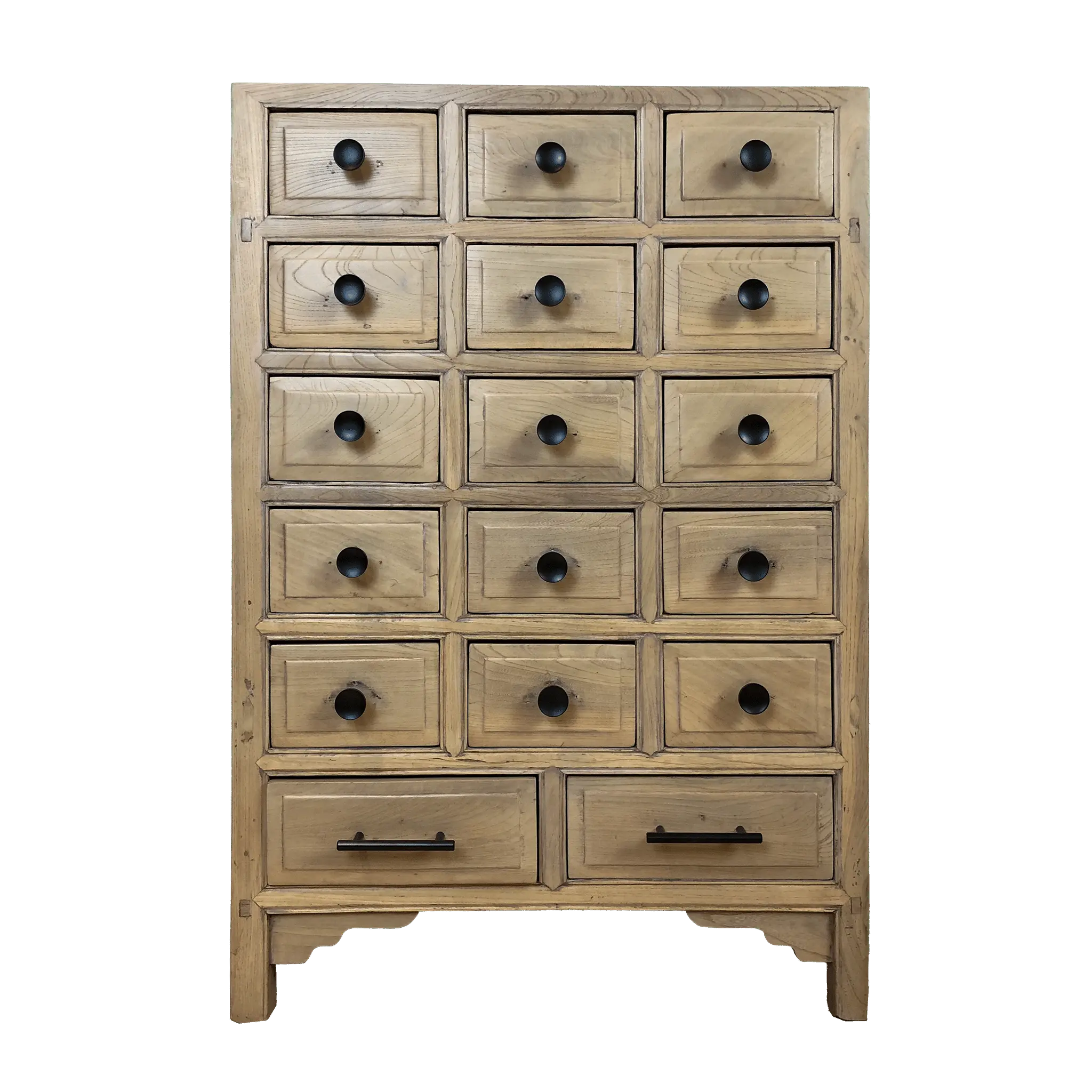 Bleached Apothecary Cabinet