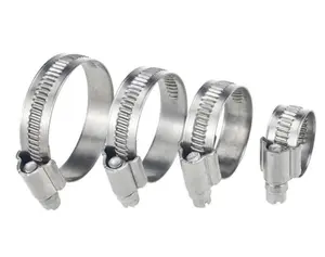 304 Stainless Steel Gas Pipe Clamps - Quick Installation and Fixing Thickened Clamps