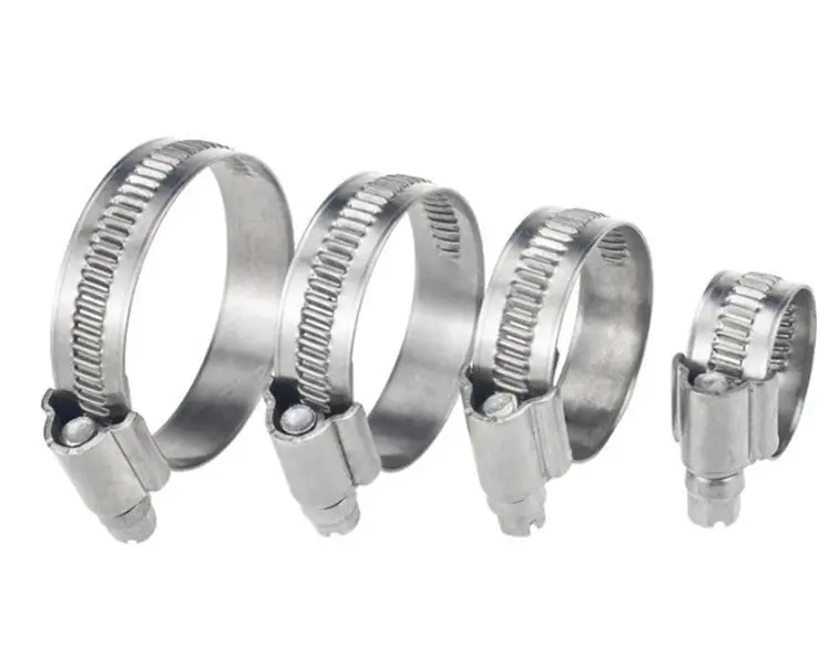 SUS 304 Stainless Steel Pipe Clamps - Quick Installation, Thickened Design for Confined Hoses, Home Supplies Hooks & Rails