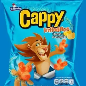12 Und Cappy Infladitos Queso Mantequilla