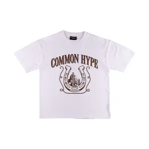 Common Hype Horseshoe Tee White