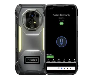 FUSION Direct Connect MAXX Rugged SmartPhone Portable Walkie-Talkie Radio with USB Charger Cable, Worldwide Coverage, Private Channel, Fusion Community, Wi-Fi, 36 Country LTE Cellular USA All Carriers, Durable Global Radio