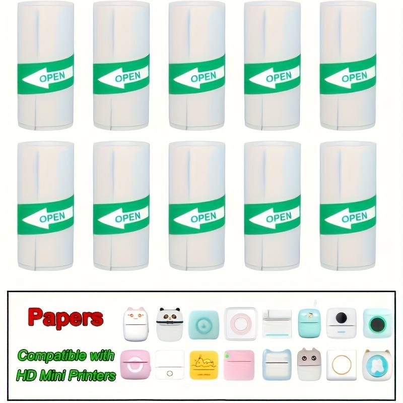 8 Rolls Mini Thermal Paper - Self-Adhesive, Inkless, Compatible with Portable Thermal Printers - Suitable for Photos, Labels, Notes, Scrapbooking, Office, School, Home - (3 Colors + 5 White Rolls) - Perfect for Printing Anytime, Anywhere, Office 8 Rolls Mini Thermal Paper - Self-Adhesive, Inkless, Compatible with Portable Thermal Printers - Suitable for Photos, Labels, Notes, Scrapbooking, Office, School, Home - (3 Colors + 5 White Rolls) - Perfect for Printing Anytime, Anywhere, Office