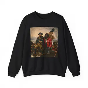 Chief K x Washington Shirt,  Crossing the Delaware Hoodie, US History Tee, Meme