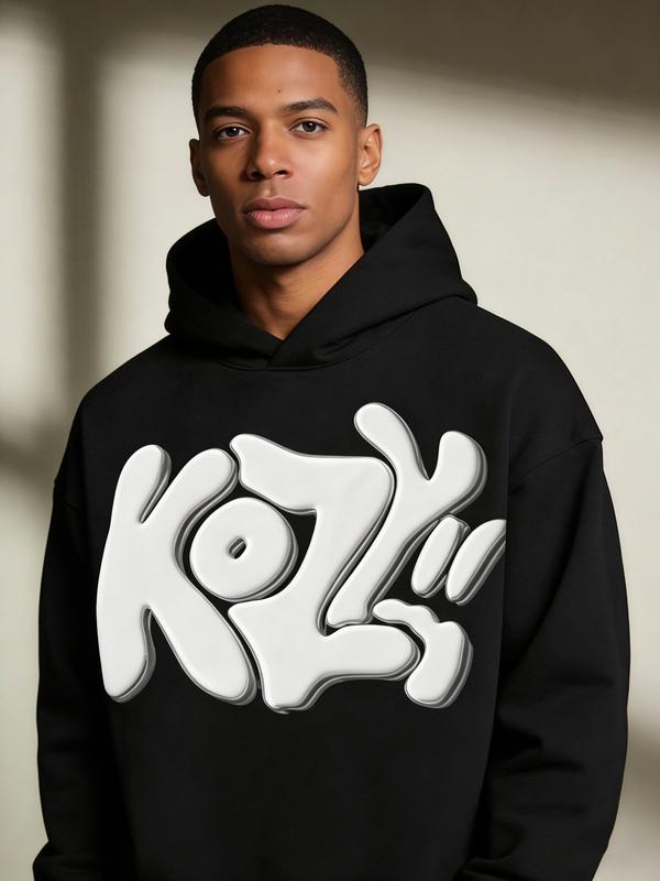 Y2k Hoodies Puff Print Hoodie Grunge Graphic Zip Up Y2k Jacket Hip Hop Streetwear Aesthetic Sweatshirts Mens Fashion