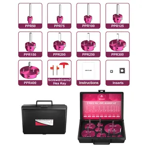 pipe reamer kit 9pcs pvc pipe reamer kit,PVC Fitting Saver Pipe Reamer Tool Plumbing Tool Pipe Repair Remove Broken Pipe Fix PVC Pipe cutter