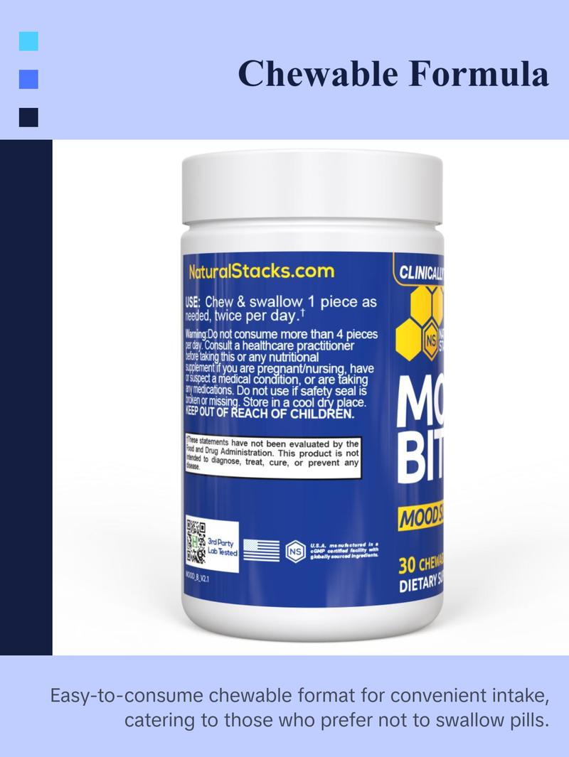 Mood Bites Citrus Chewables To Support A Good Mood*