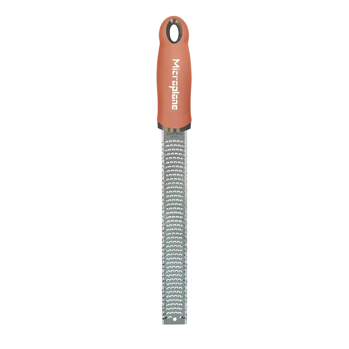 Microplane Premium Classic Zester - Razor-Sharp Stainless Steel Blade, Soft-Grip Handle, Large Grating Surface, Dishwasher Safe