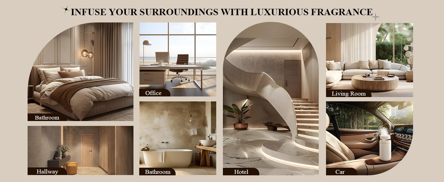 Essential Oil Collection 6x0.34 Fl oz for Diffuser Soap Candle Making Aromatherapy Perfume Fragrance Oil Set Premium Oils for Hotel Relax Men Clean Sleep