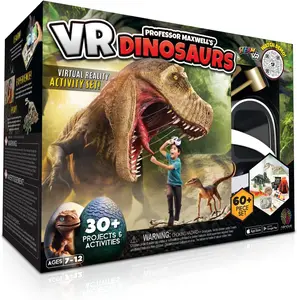 Professor Maxwell's Virtual Reality Dinosaur Activity Kit - VR Dinosaurs