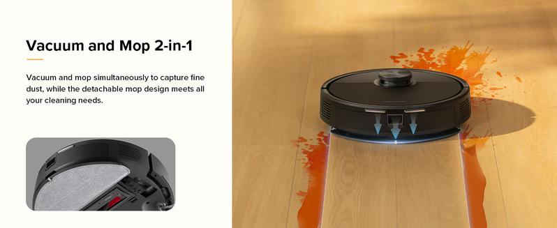 Roborock Q7 M5 Robot Vacuum and Mop Combo, LiDAR Navigation, Pet Hair, Automatic Vacuum Cleaner for Home Robot, Self-Charging Robotic Vacuum Cleaning, APP-Controlled Mopping  #Fallfreshness #TikTokShopRestock #Nova