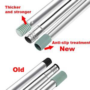 PLL Upgraded Broom and Dustpan Set, Large Size and Stiff Broom Dust pan with Long Handle, Upright,Ideal for Indoor Outdoor Garage Kitchen