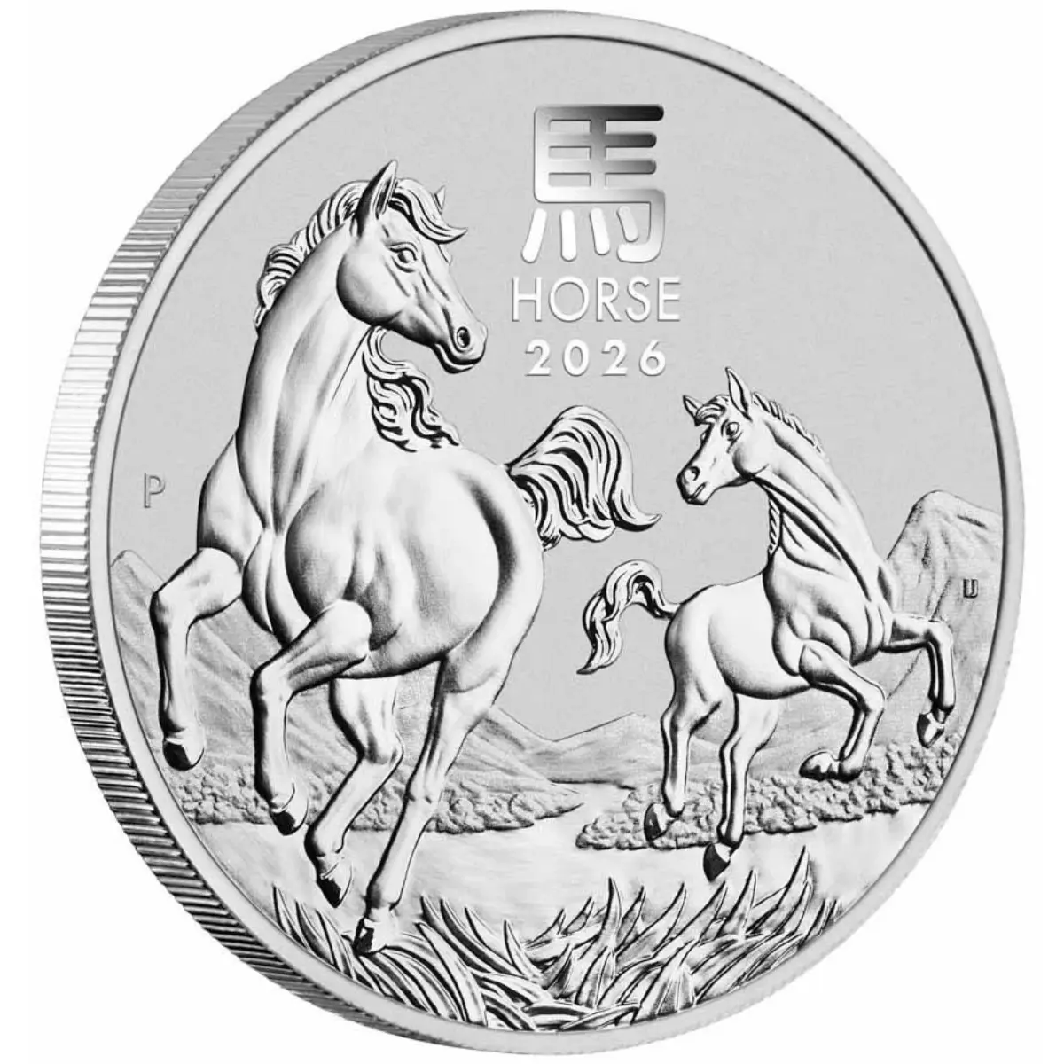 2026 Perth Mint Lunar Year of the HORSE- High Relief Proof - 1/2 oz Silver Coin