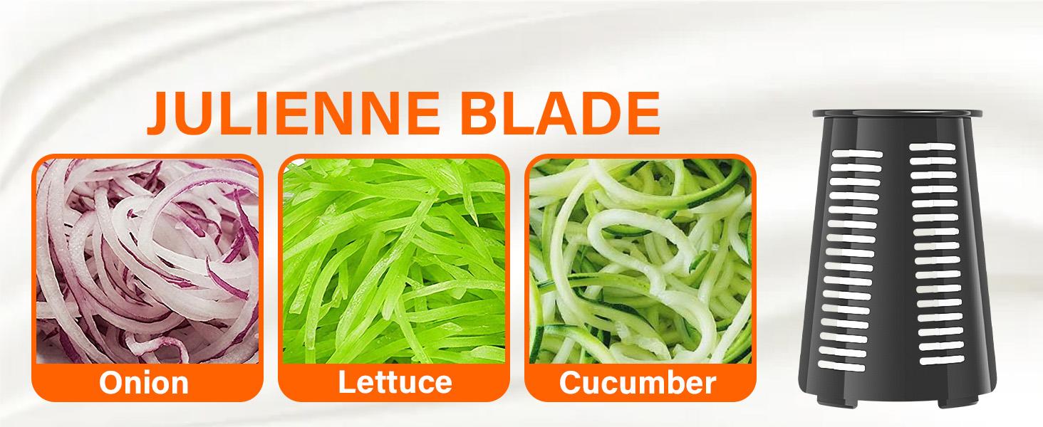 Rotary Cheese Grater with Handle, 5 Well-Designed Blades, Strong Suction Cup Base, Kitchen Utensils Vegetable Slicer Dicer Fruit Vegetable Slicer Gadgets Kitchen