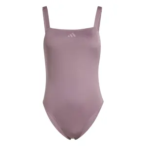 adidas Womens Iconisea One-Piece Swimsuit Casual Swimwear Casual - Purple