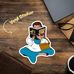 Dungeon Crawler Carl Sticker, Princess Donut, Book Sticker