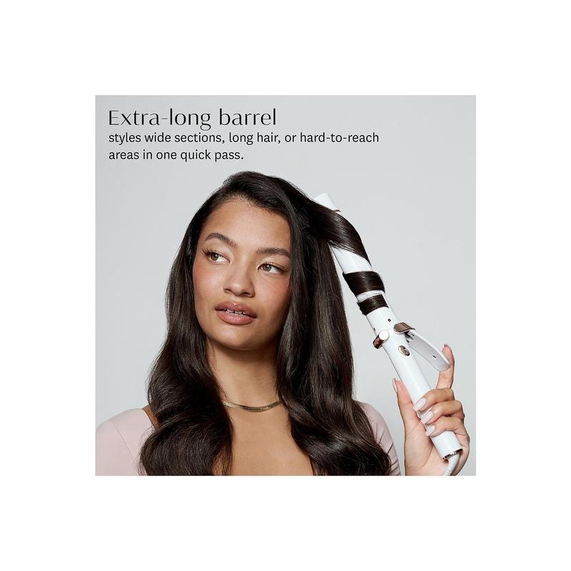 T3 Singlepass Curl X 1.5" Ceramic Extra-long Barrel Curling Iron in Satin Blush