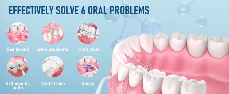 Electric Water Flosser Cordless for Teeth 3 Modes 4 Jet Tips Cleaning and Flossing Water Dental Portable Floss Irrigator Oral Water Flossed Rechargeable Tonsil Stone Travel Adults Cleanser Pink