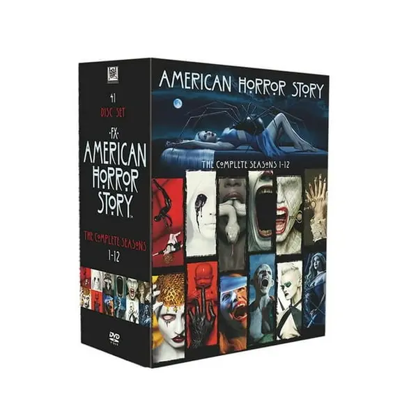 American Horror Story Seasons 1-12 Complete Series DVD Boxset - Horror Collectible for Fans & Collectors, Complete Set, Series Boxset