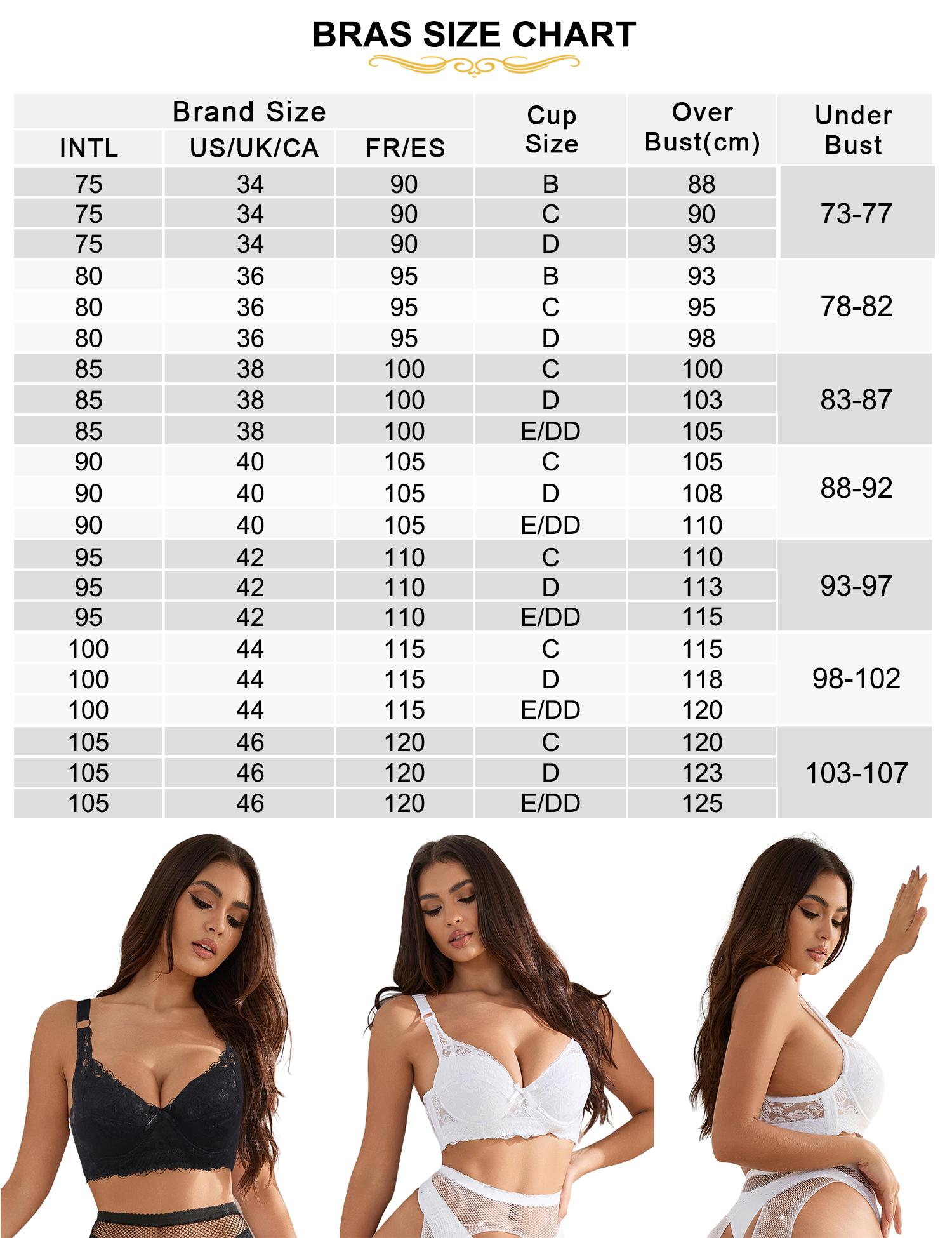 Women's Lace Bra Push Up Padded Cup Bras Plus Size Underwire Bra Sexy Lingerie Everyday Bras Bralette New Fashion Comfortable Lined Bra Trendy Breathable Design Adjustable Shoulder Straps Includes Underwear & Adjustable Strap Perfect for Daily Wear Women's Lace Bra Push Up Padded Cup Bras Plus Size Underwire Bra Sexy Lingerie Everyday Bras Bralette New Fashion Comfortable Lined Bra Trendy Breathable Design Adjustable Shoulder Straps Includes Underwear & Adjustable Strap Perfect for Daily Wear
