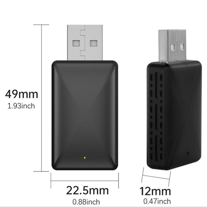 New 2-In-1 Wireless Carplay and Android Auto USB Adapter, Easy Installation, Low Latency for Seamless Connectivity