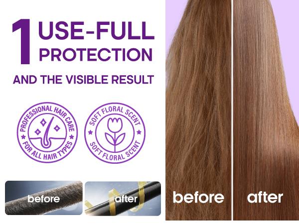 Hydrating Hair Serum For Frizzy, Dry and Damaged Hair - Leave-In Conditioner with Keratin | Biotin | Castor & Rosemary Oils | Vitamins B & E Treatment - Heat Protection - Paraben & Sulfate Free Hydrating Hair Serum For Frizzy, Dry and Damaged Hair - Leave-In Conditioner with Keratin | Biotin | Castor & Rosemary Oils | Vitamins B & E Treatment - Heat Protection - Paraben & Sulfate Free