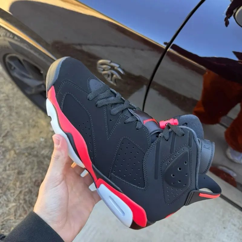 JORDAN 6 INFARED MENS SNEAKER UNRELEASED