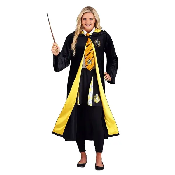 Harry Potter Adult Deluxe Hufflepuff Robe Costume