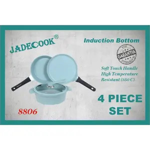 JADECOOK 4 piece COMAL cookware SET/ Bateria con COMAL de 4 piezas de JADE