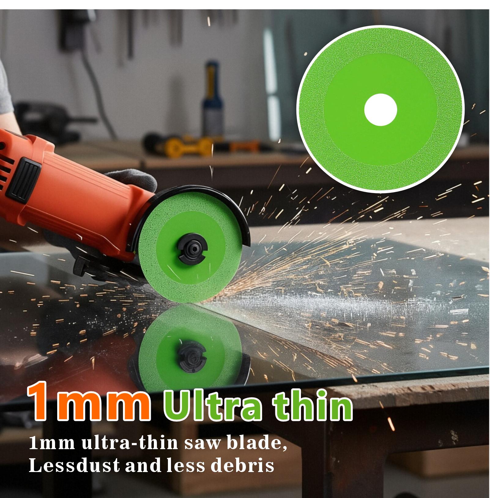 Rock Plate Dedicated Cutting Disc 6pcs 115mm DiamondPorous Flat Grinding Wheels for Chamfering Tiles MarblesStones Ceramics Fast Precise Cuts Power Tool