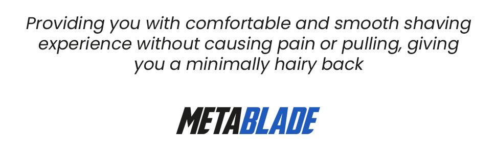 Metablade Men's Back Shaver - Long Handle, Ultra-Wide Stainless Steel Replaceable Blade, 2-Piece Body Hair Trimming Groomer Tool for DIY Shaving (Multi-Pack Option), Two Piece Metablade Men's Back Shaver - Long Handle, Ultra-Wide Stainless Steel Replaceable Blade, 2-Piece Body Hair Trimming Groomer Tool for DIY Shaving (Multi-Pack Option), Two Piece