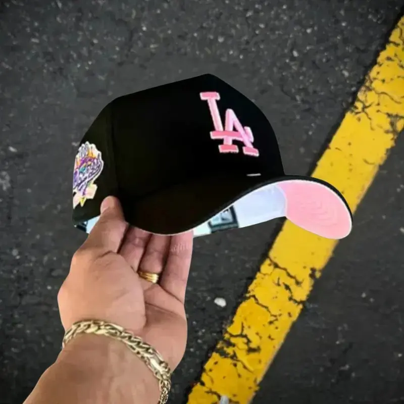 New Era MLB Los Angeles Dodgers LA Collection 59FIFTY 9FIFTY 9FORTY Fitted Snapback Adjustable Cap Baseball Hat Side Patch Streetwear Hip Hop Vintage Unisex Gorra Beisbol TikTok Viral