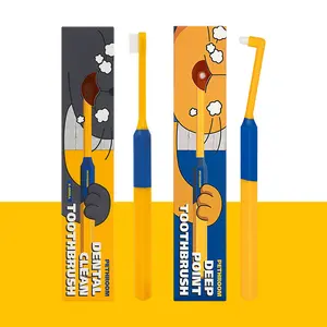 PETHROOM Toothbrush Duo XS for Cats & Dogs | Dental Clean Toothbrush XS + Deep Point Toothbrush | Pet Dental Care | K-beauty K-pet