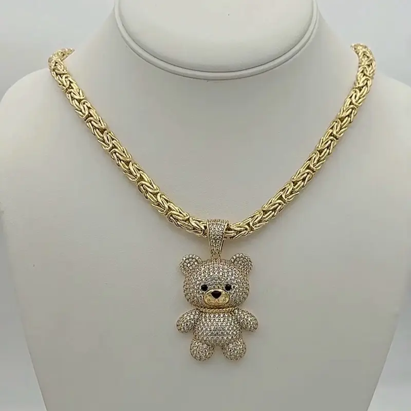 Yudijewerly # 2628 Necklace (19 inch)# 2992 Pendant