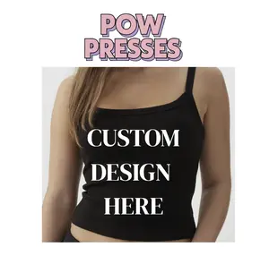 CUSTOM Cropped Tank Top