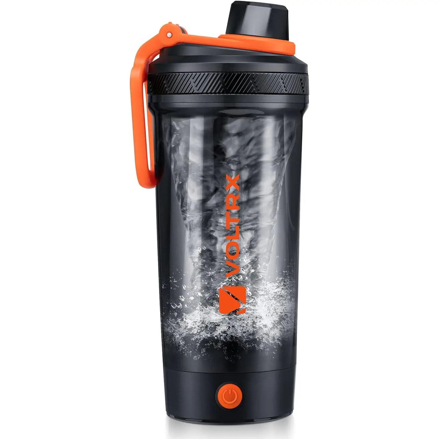 VOLTRX Electric Protein Shaker Bottle - USB Rechargeable Mixer Cup for Shakes and Meal Replacements, BPA-Free Tritan, 24oz Protein Shaker Cups Gym Bottle