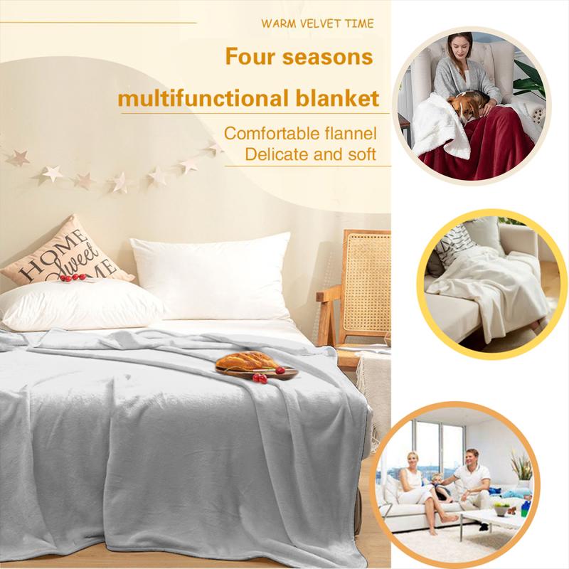 I Can't Breathe Blankets Flannel Awesome Soft Throw Blanket for Home Textile Decor Sofa Office Living Room Bedroom Outdoor Camping, Adults Kids Christmas Xmas Holiday Birthday Gifts