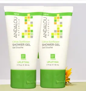 ANDALOU NATURALS CITRUS SUNFLOWER SHOWER GEL 50 ML / 1.7 OZ Park of 2