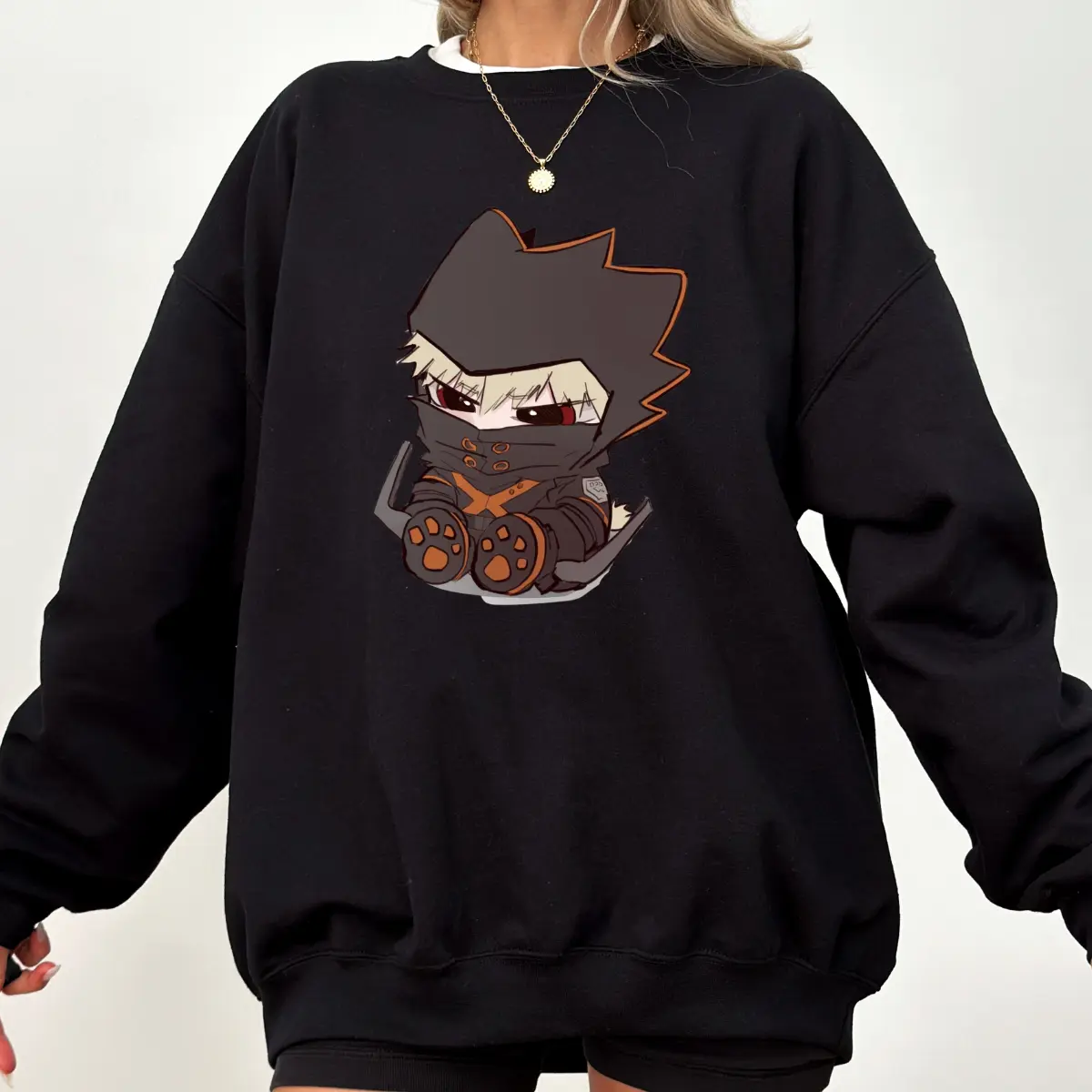 Cute Bakugou Chibi Shirt, Bakugou Chibi My Her0 Academia Sweatshirt, MHA Tee, Trending Anime Tee, Gift For Fans, For Men, For Women