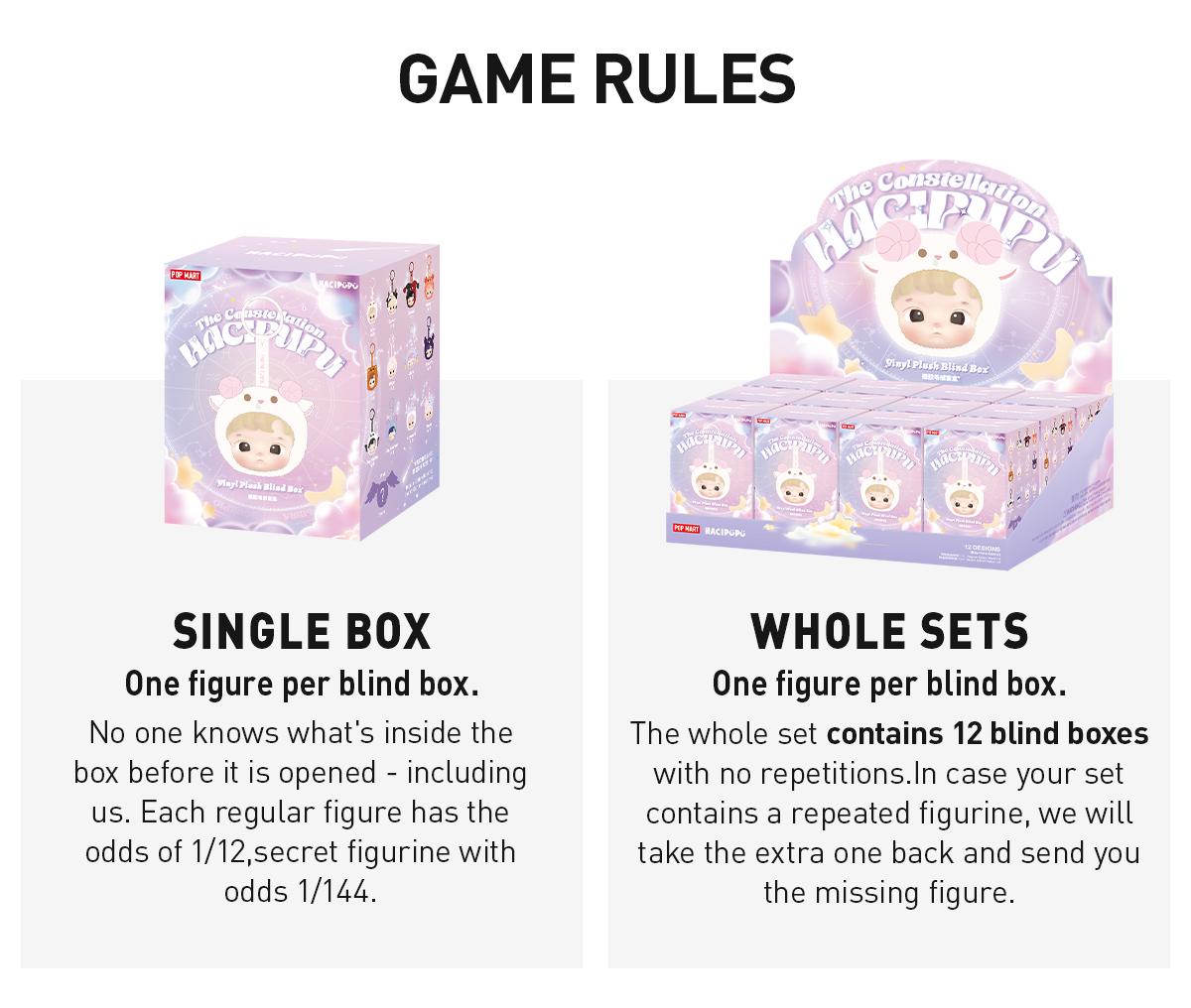 [Spanish]–HACIPUPU The Constellation Series – Muñeco de Peluche de Vinilo en Caja Sorpresa